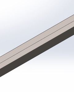 Finishing profile 0,43x543x2050